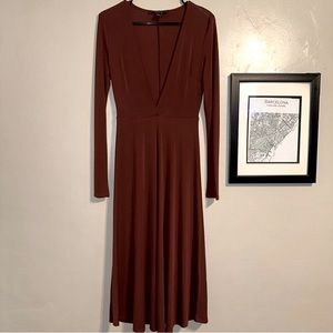 Forever 21 Chocolate Brown Dress